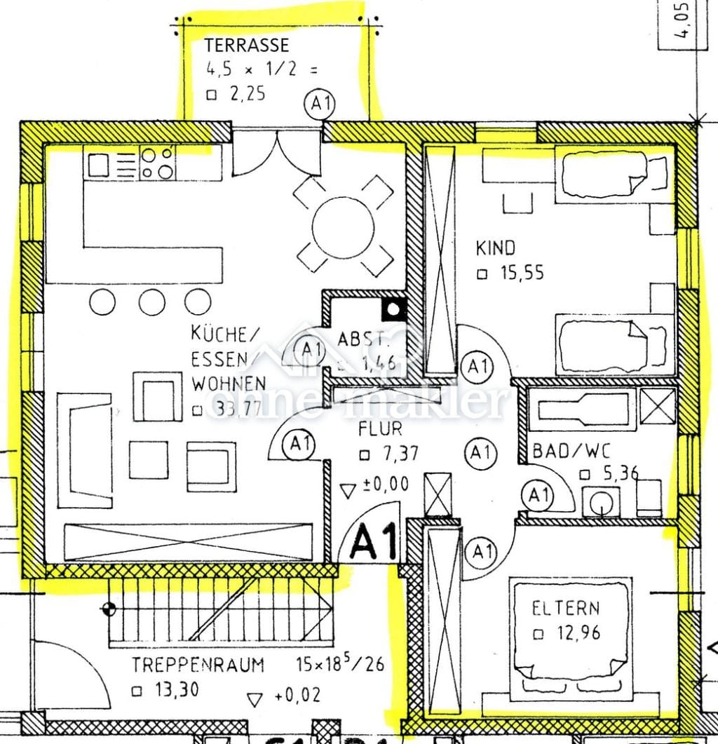 Immobilie in Aichach - Erdgeschosswohnung in Aichach - Bild 1