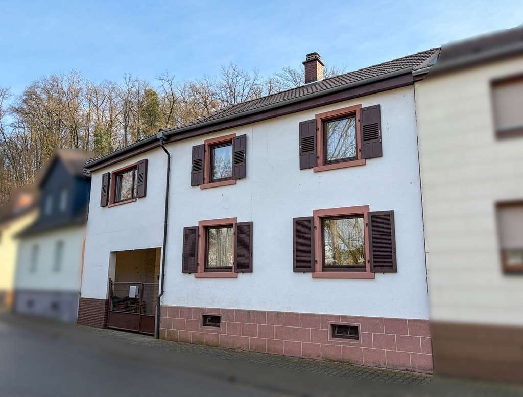 Immobilie in Birkenau - Reihenmittelhaus mit viel Potential in Birkenau - Bild 1