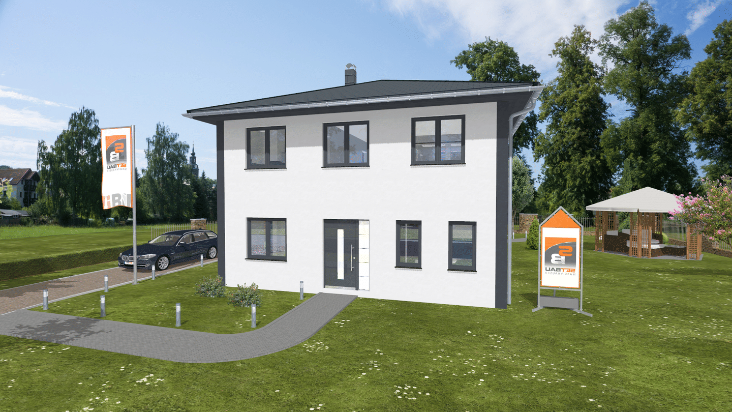 Immobilie in Langenbernsdorf - Der Weg zu Ihrer Stadtvilla beginnt hier - Bild 1