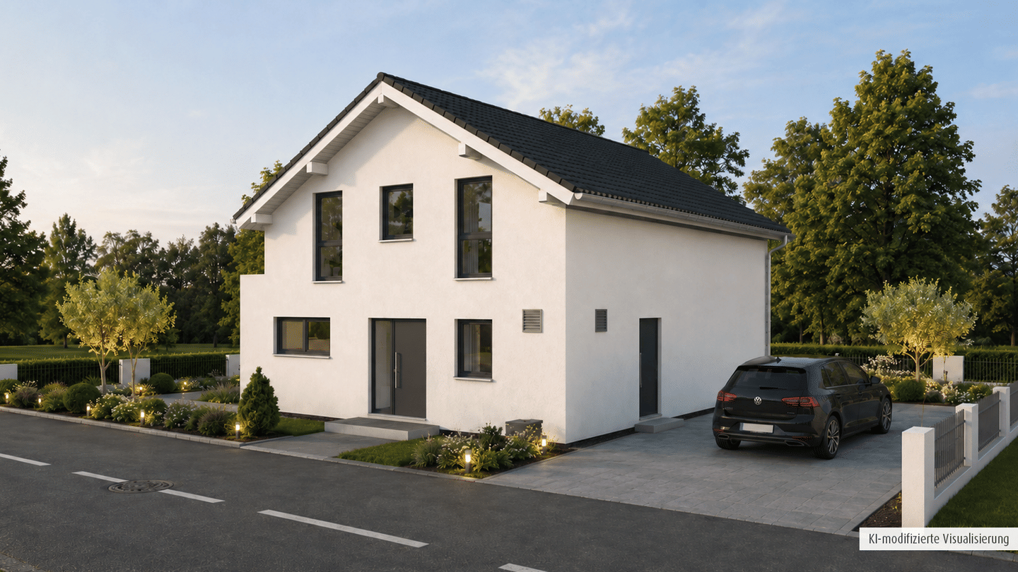 Immobilie in Neunkhausen - Großzügiges Familienhaus mit Satteldach und Flachdachanbau in Neunkhausen - Bild 1