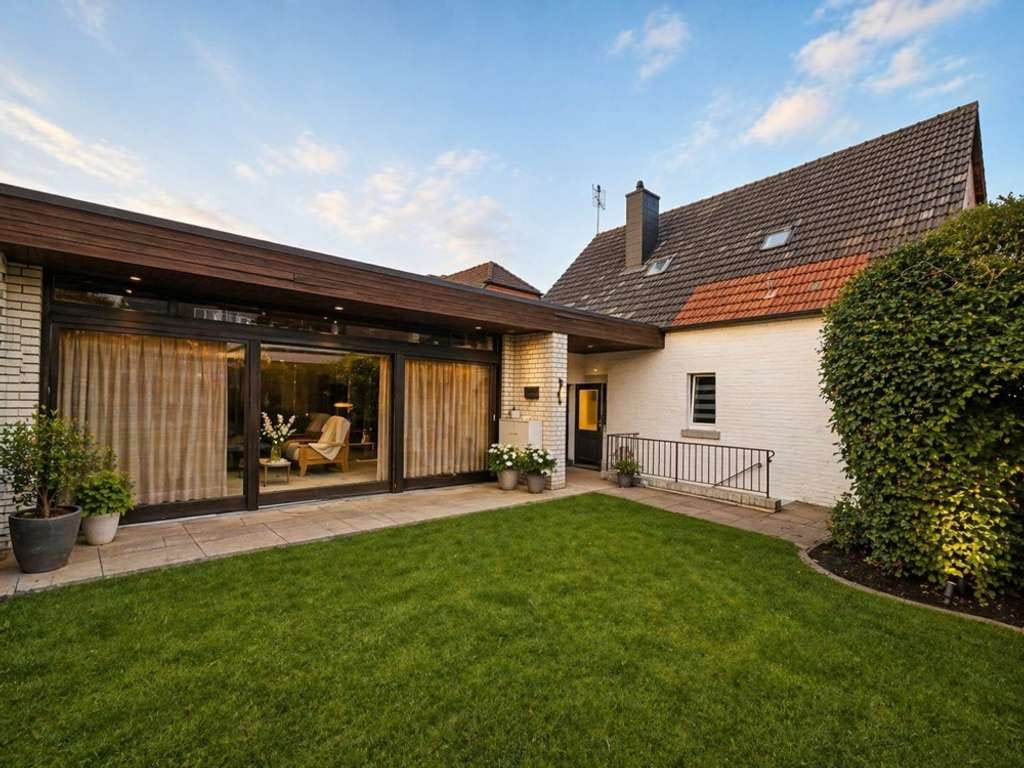 Immobilie in Emsdetten - Zentral gelegenes Zweifamilienhaus mit Garage und Anbau - Bild 2