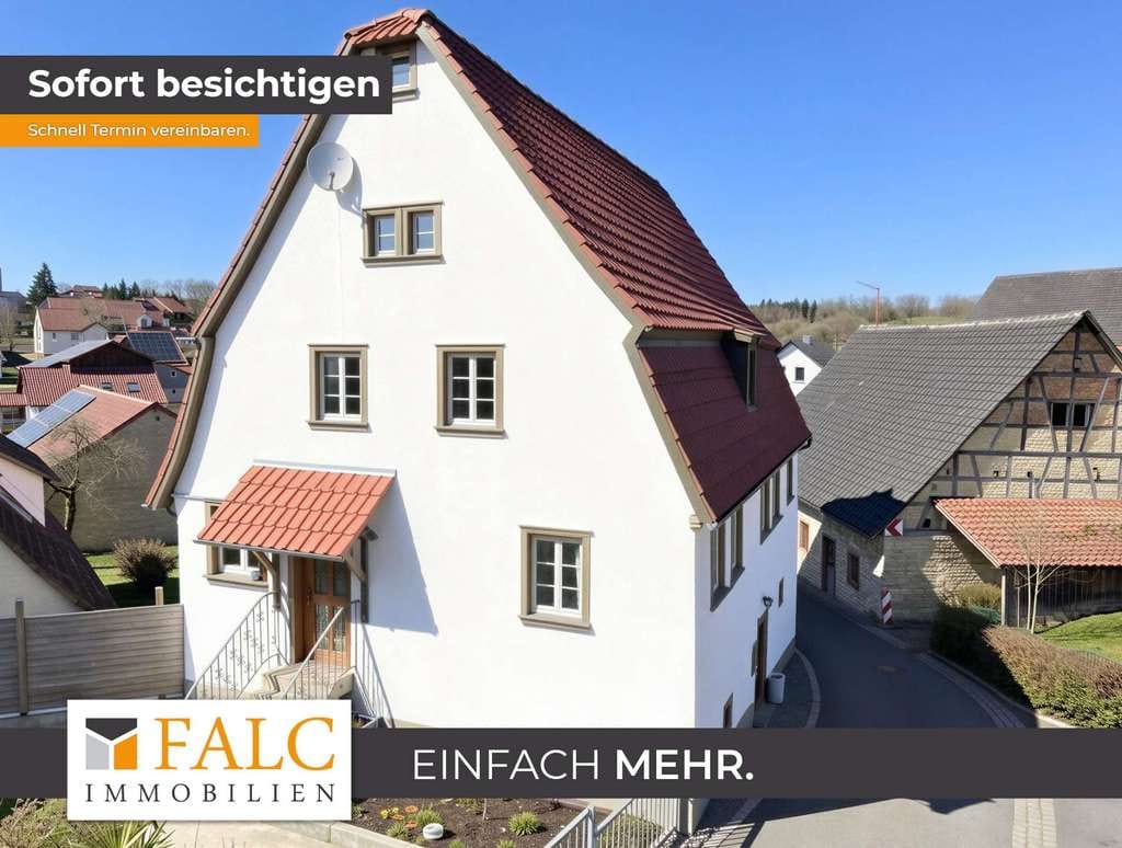 Immobilie in Ravenstein - Familienfreundliches Einfamilienhaus mit großzügigem Raumangebot - FALC Immobilien HN - Bild 0
