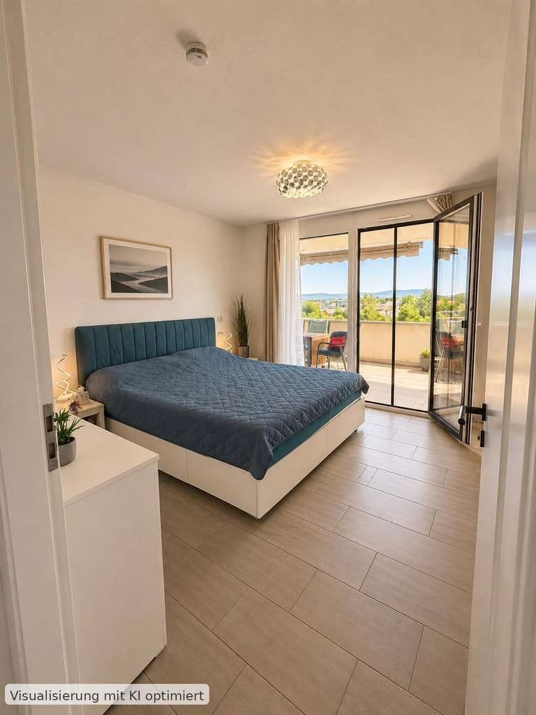 Immobilie in Bahlingen - Barrierefreies Penthouse mit Aufzug und Fernblick am Kaiserstuhl - Bild 4