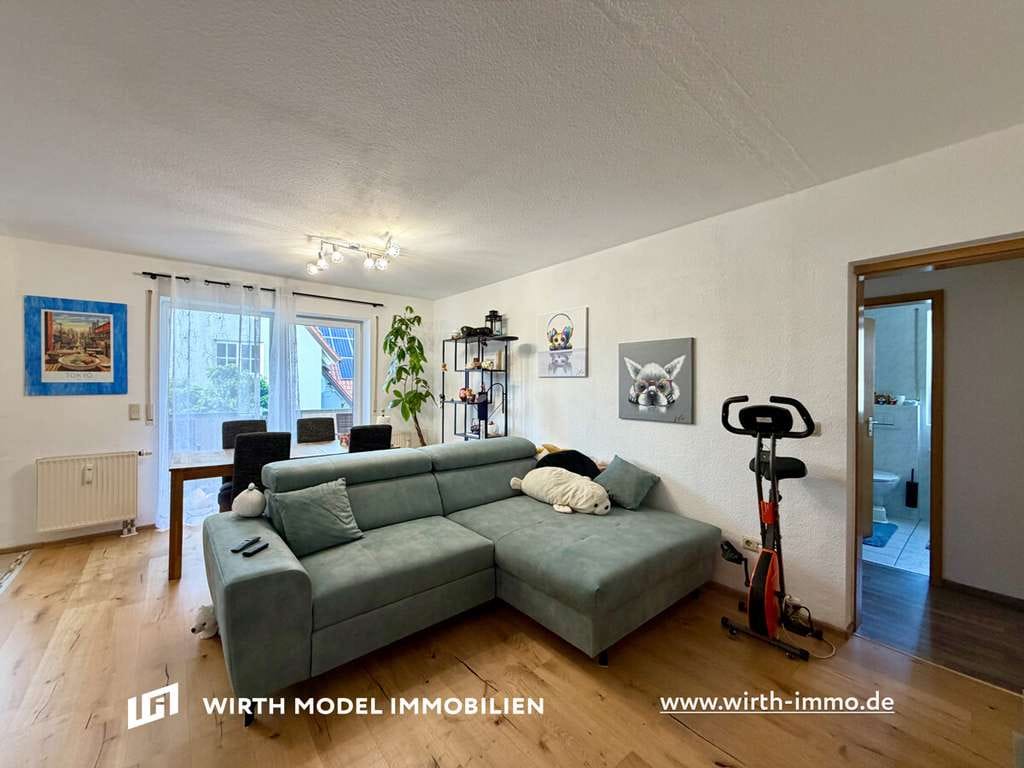 Immobilie in Bergrheinfeld - Schöne-Drei-Zimmer-Wohnung mit Balkon und Stellplatz in Bergrheinfeld - Bild 4