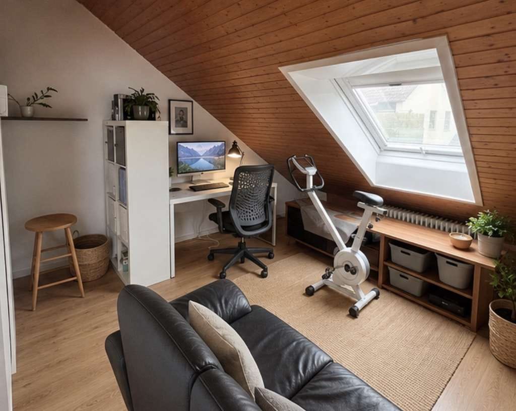 Immobilie in Ditzingen - Kuschelige Dachgeschosswohnung mit sonnigem Balkon - Bild 0
