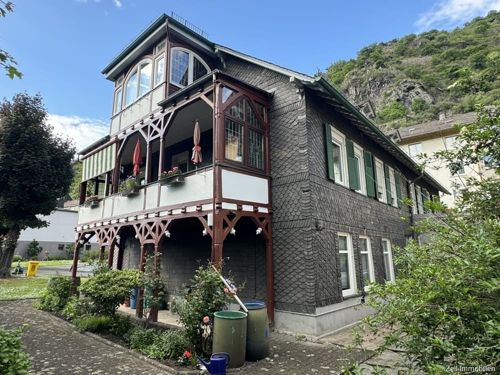 Immobilie in Kaub - Schönes, großzügiges Zweifamilienhaus mit Ferienwohnung auf einem 999 m² großen Grundstück - Bild 0
