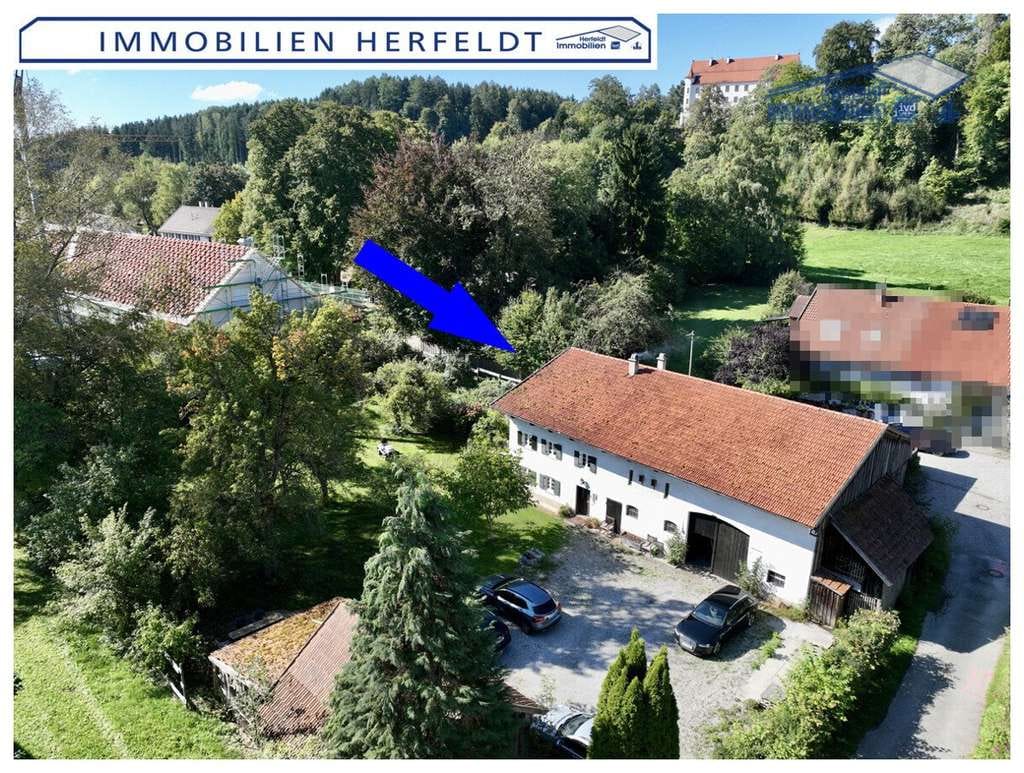 Immobilie in Unterdießen - Historisches Bauernhaus mit Schlossblick – Rarität in Bestlage - Bild 0