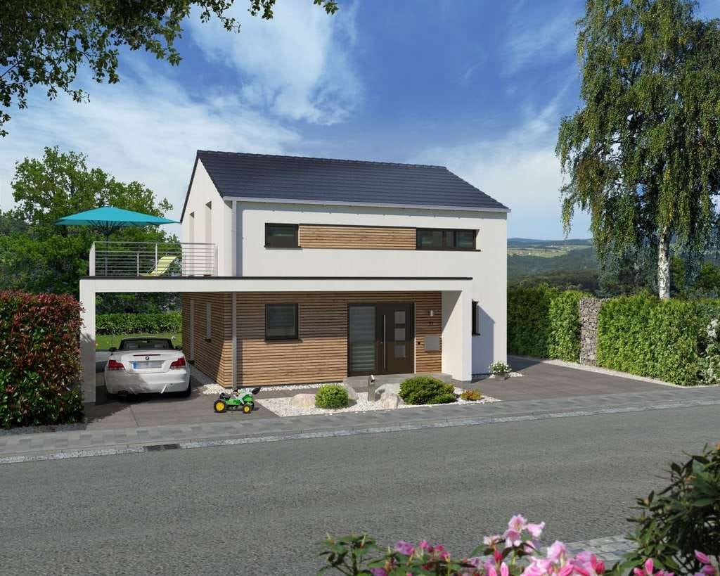 Immobilie in Oberwesel - NEU: Ihr Einfamilienhaus mit Balkon und Carport - Bild 0