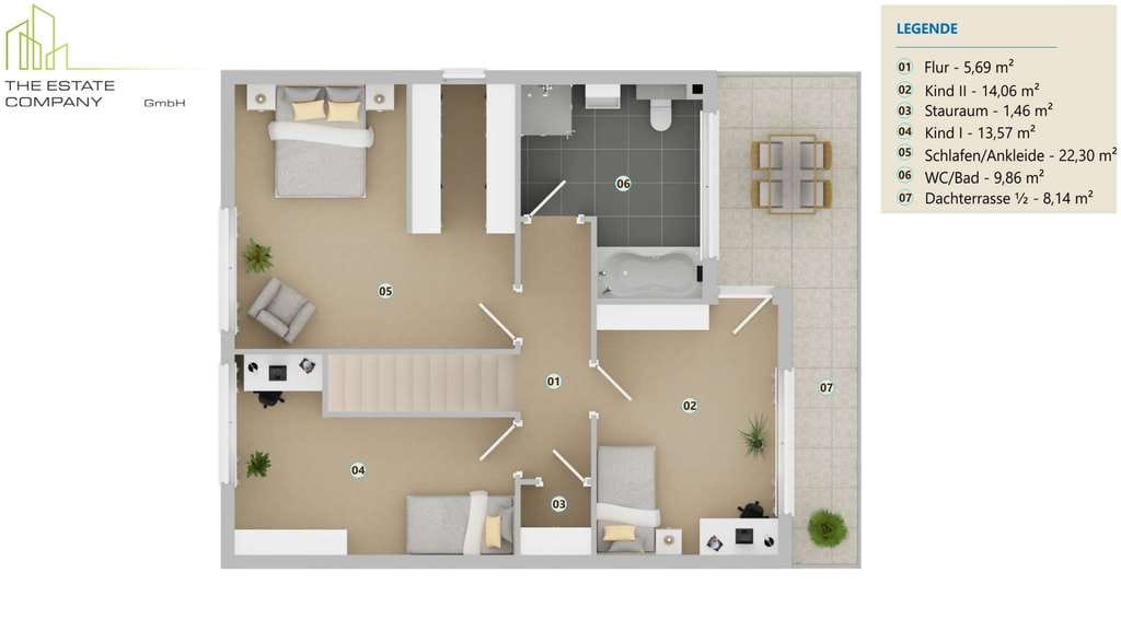 Immobilie in Meine - Im Bau: Hochwertige Neubau-Doppelhaushälfte mit Garten (Haus links) - Bild 4