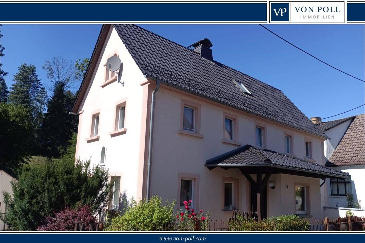 Immobilie in Panschwitz-Kuckau - Panćicy-Kukow - Historisches Familienhaus am Klosterwasser mit Balkon und Gartenfreude - Bild 0