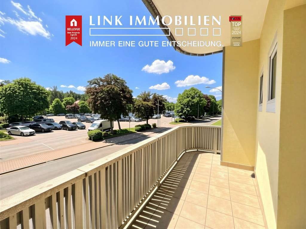 Immobilie in Pforzheim - Helle 1-Zimmer-Wohnung mit Sonnenbalkon in zentraler Lage von Pforzheim! - Bild 0