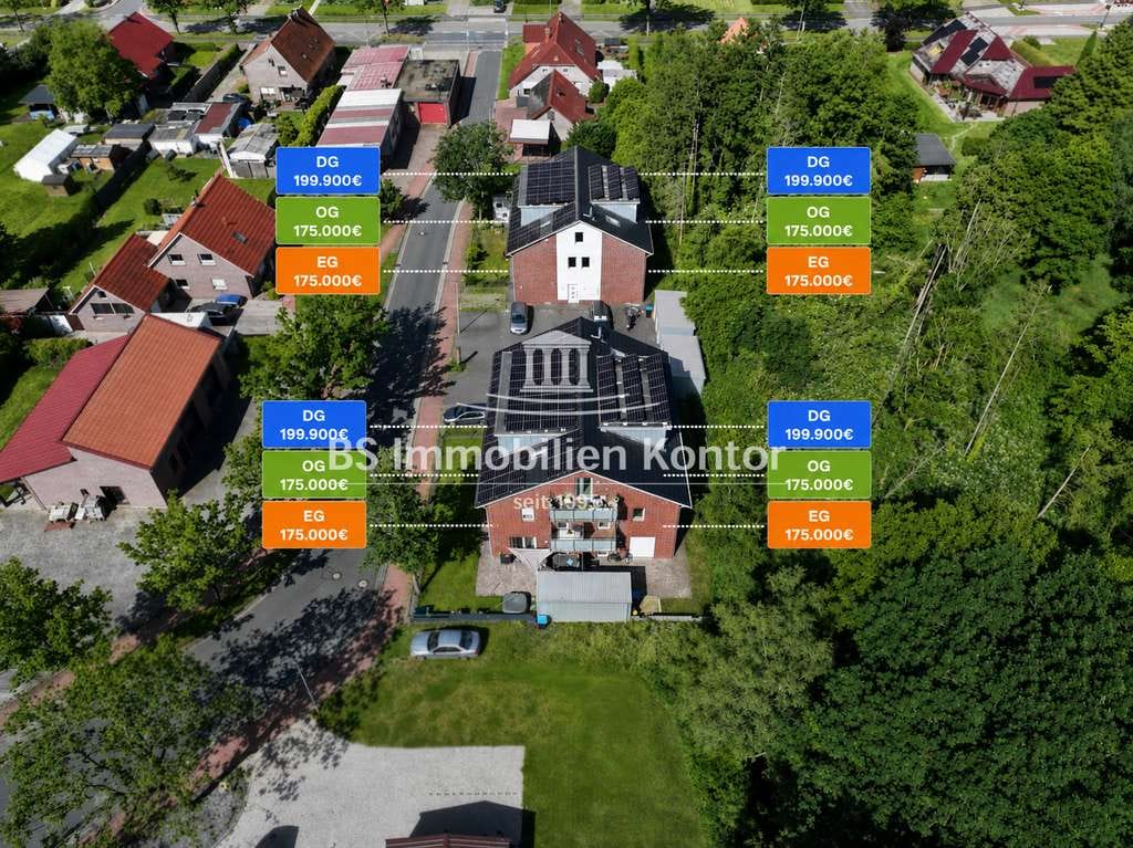 Immobilie in Ostrhauderfehn - EG-Wohnung Nr. 01 mit Stellplatz und Terrasse in zentraler Lage! - Bild 0