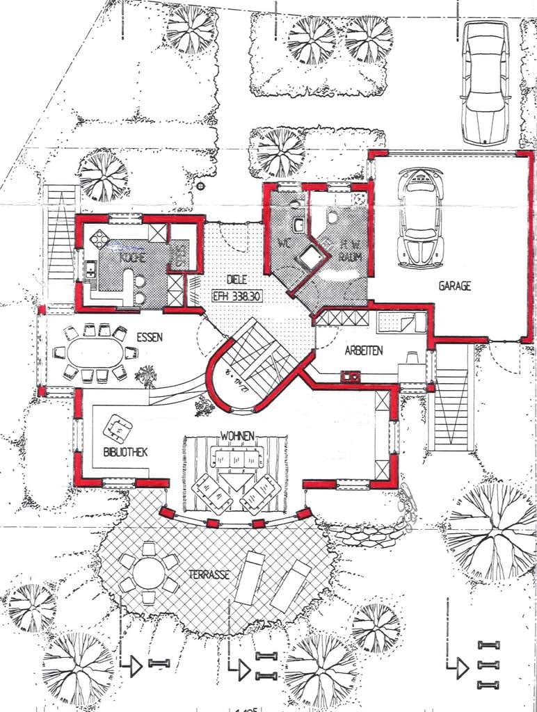 Immobilie in Kupferzell - Top Einfamilienhaus mit Einliegerwohnung/Büro und großem Garten - Bild 1