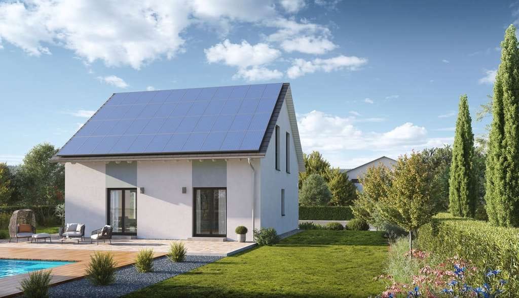 Immobilie in Nordkirchen - Individuelles Einfamilienhaus in Nordkirchen - Modernes Wohnen trifft nachhaltige Bauweise - Bild 1
