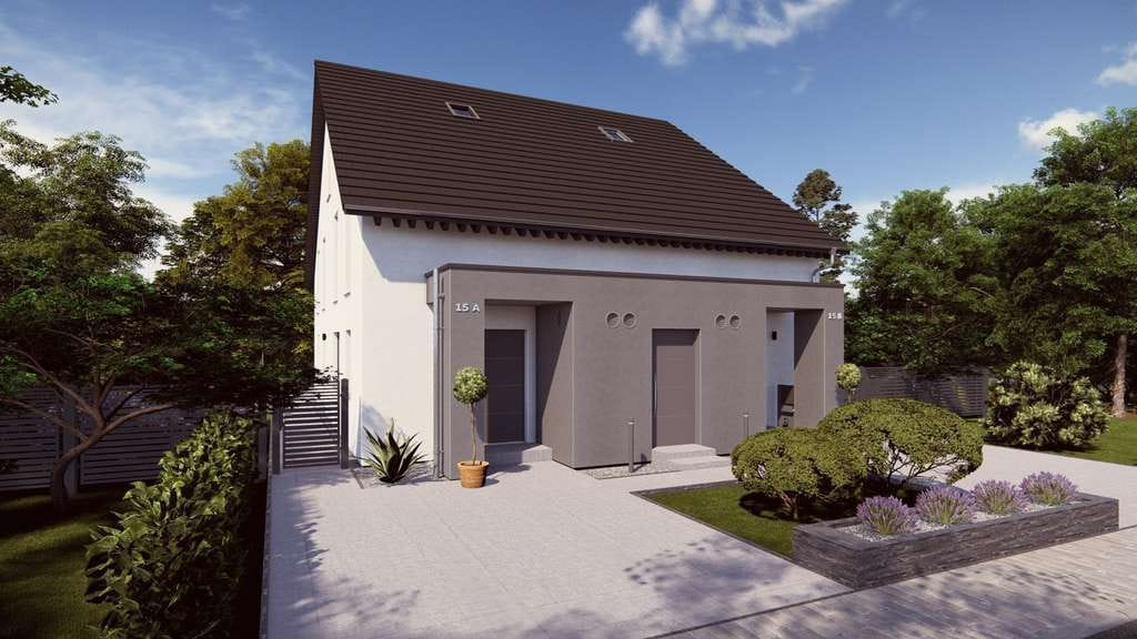 Immobilie in Horbach - MODERNES ZWEIFAMILIENHAUS MIT VIELSEITIGEM GRUNDRISS - Bild 0