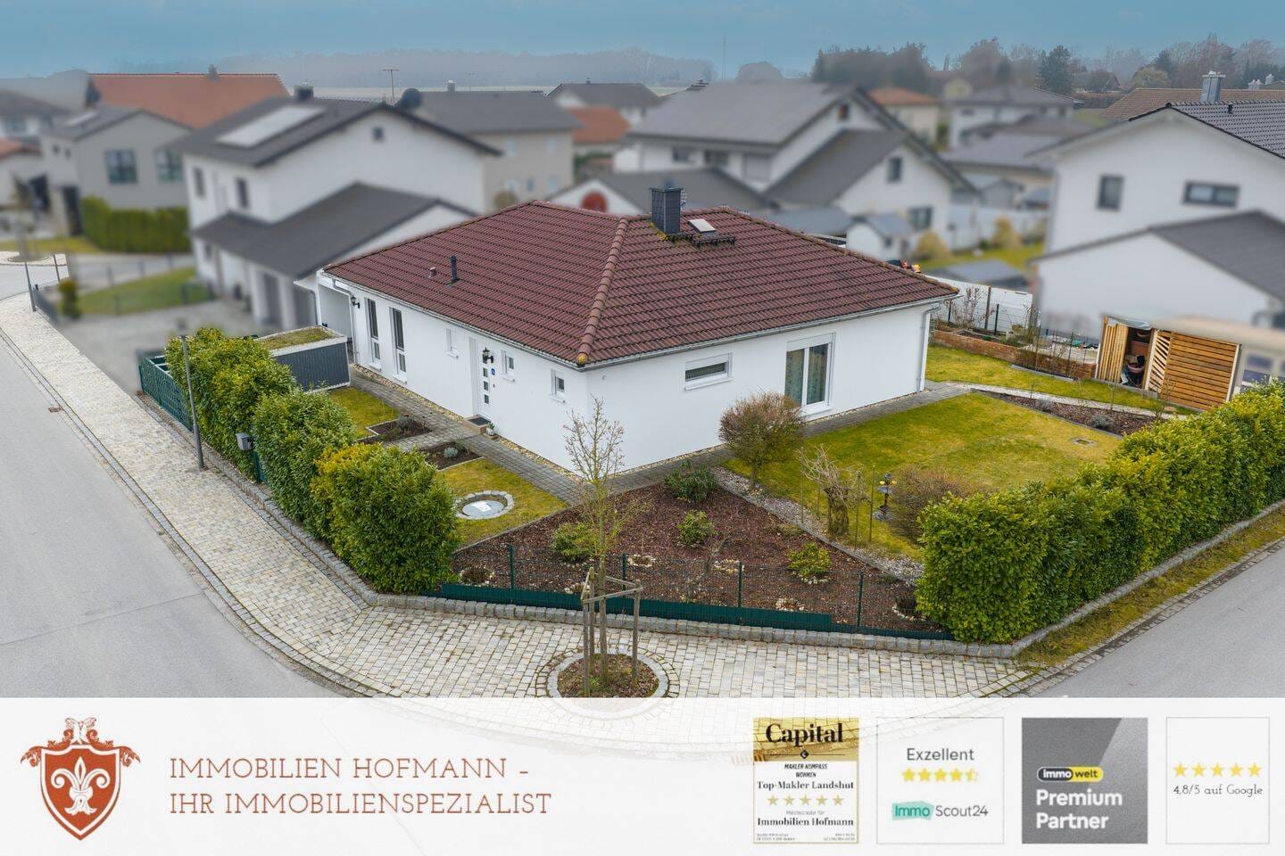 Immobilie in Otzing - ++ Neuwertiger, Effizienzklasse A Bungalow - direkt einziehen und wohlfühlen ++ - Bild 0