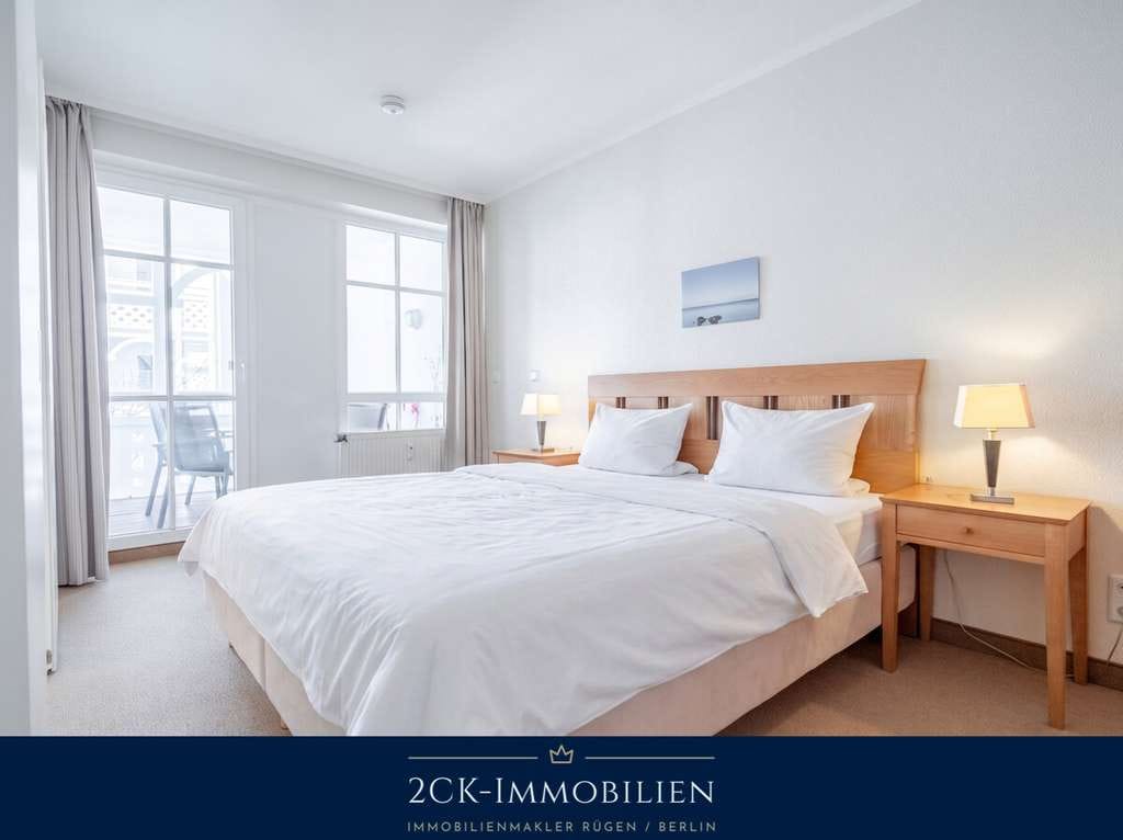 Immobilie in Sellin - Bezugsfertiges, modernes Ferien-Apartment im Seepark Sellin: Voll möbliert, Loggia & TG-Stellplatz! - Bild 3