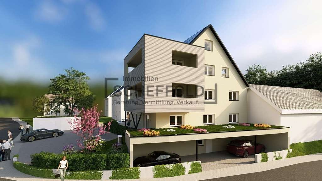 Immobilie in Maselheim - Über den Dächern! Provisionsfreie Neubau-Wohnung mit 4,5 Zimmern in zentraler Lage - Bild 4
