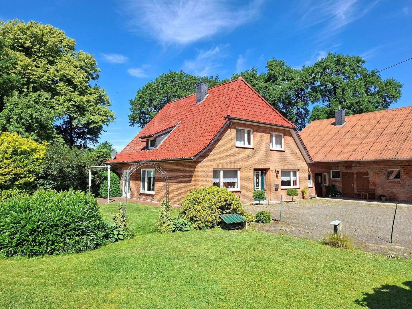 Immobilie in Ahausen - Hofanlage mit Wohnhaus, Stallungen und Weideflächen in ruhiger Lage im südlichen Landkreis Rotenburg - Bild 4
