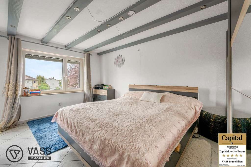 Immobilie in Neckarsulm - Helle 3-Zimmer-Wohnung mit zwei Balkonen in zentraler Lage von Amorbach - Bild 1