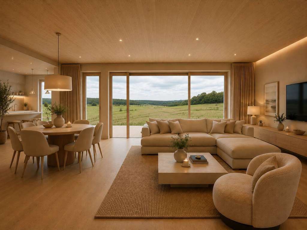 Immobilie in Dill - Modernes Wohnen mit Weitblick – Stilvoller Neubau in Sohren - Bild 3