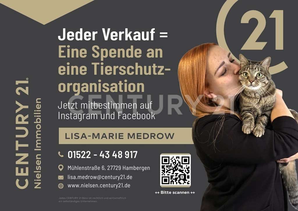 Immobilie in Hambergen - Das perfekte Mehrgenerationenhaus: Viel Platz, zwei Einheiten, ein toller Garten! - Bild 4