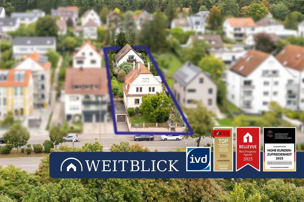 Immobilie in Ludwigsburg - WEITBLICK: Zwei Mehrfamilienhäuser in Stadtnähe! - Bild 0
