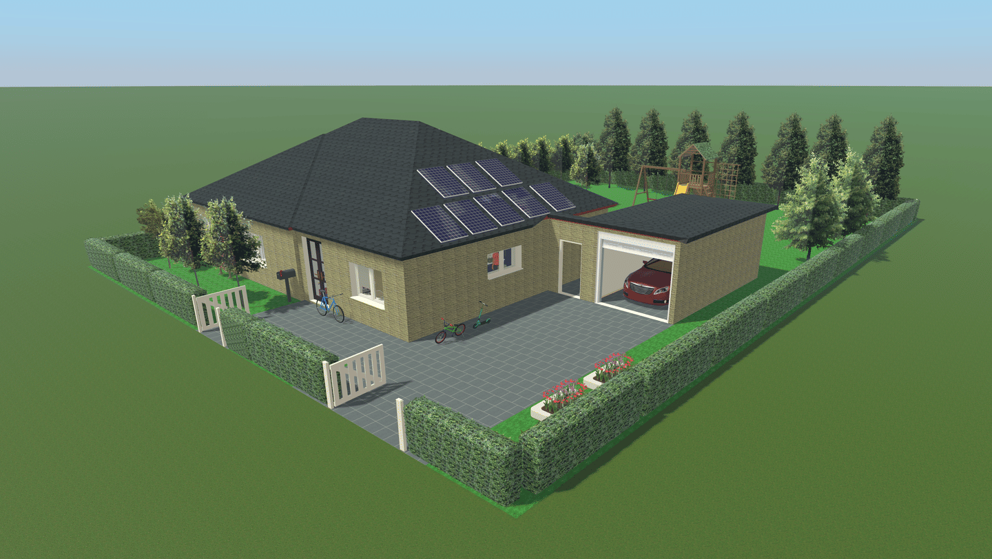 Immobilie in Calden - Massiv gebauter Bungalow mit großem Grundstück in toller Lage von Calden-Westuffeln - Bild 3