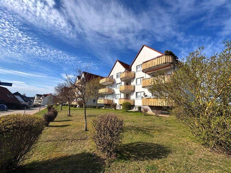 Immobilie in Osterwieck - Attraktive Eigentumswohnung mit Balkon, Stellplatz und Keller in ruhiger Lage - Bild 0