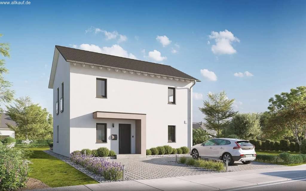 Immobilie in Georgensgmünd - Home 5 - Ihr individuell gestaltbares Traum-Einfamilienhaus mit großzügigem Raumkonzept inklusive Ba - Bild 2