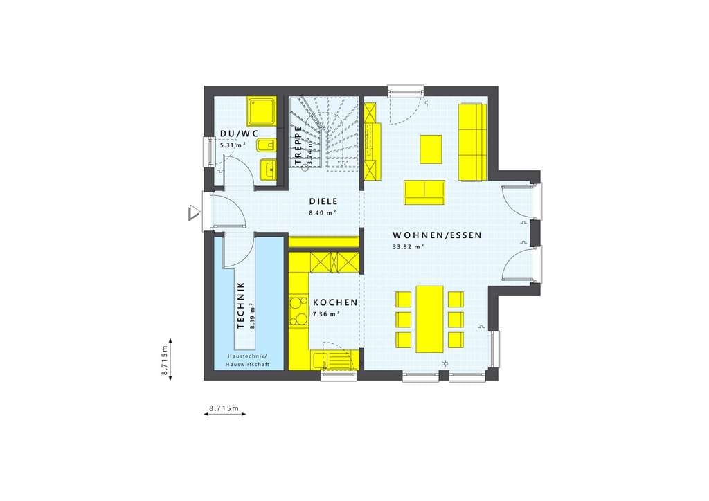 Immobilie in Wechselburg - Ihr neues Zuhause zum Wohlfühlen: 126 m² Wohnkomfort, clever gefördert & bestens abgesichert. - Bild 1