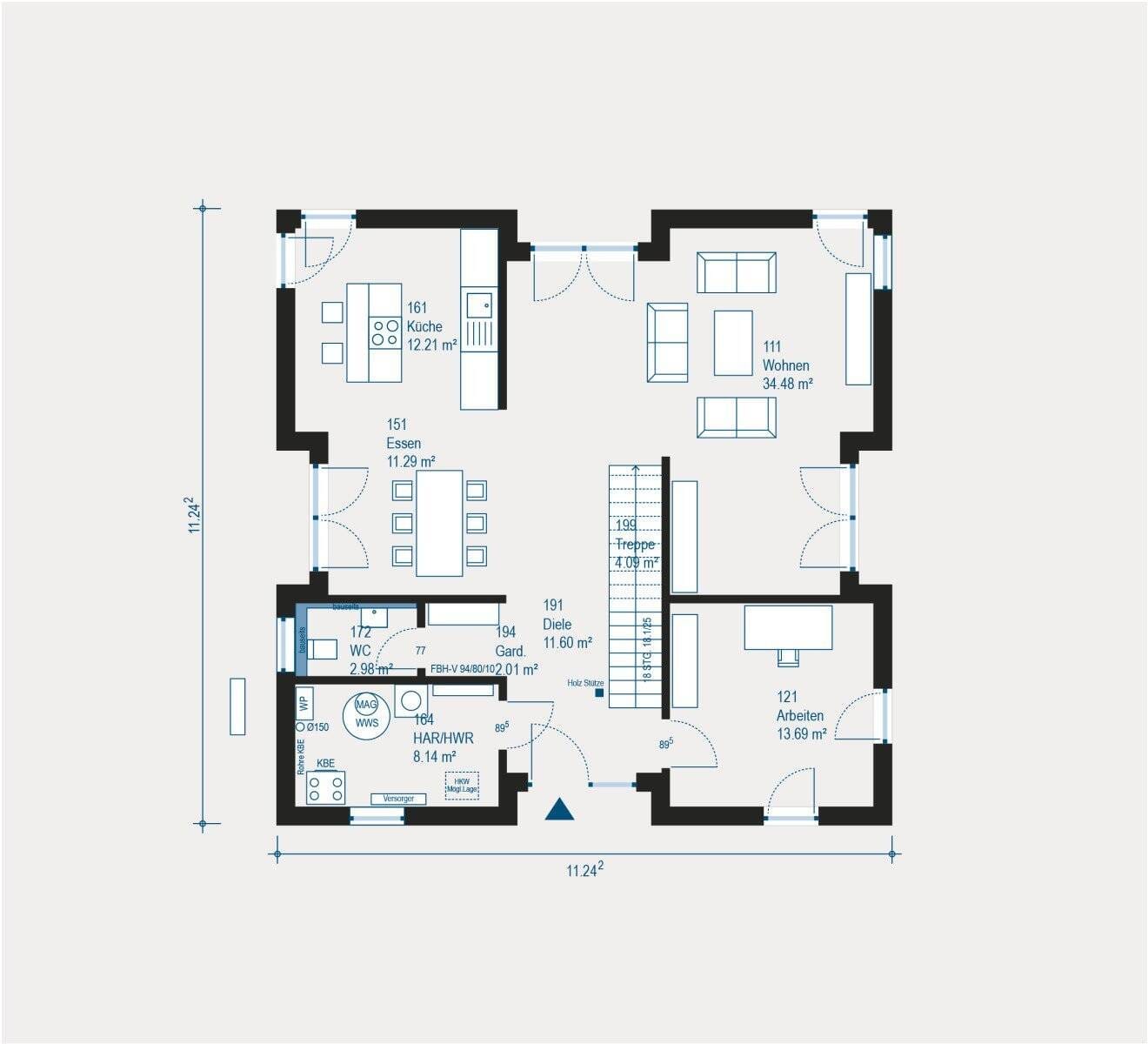 Immobilie in Iffezheim - City Villa 1 - Klassische Eleganz trifft moderne Wohnkultur - Bild 2