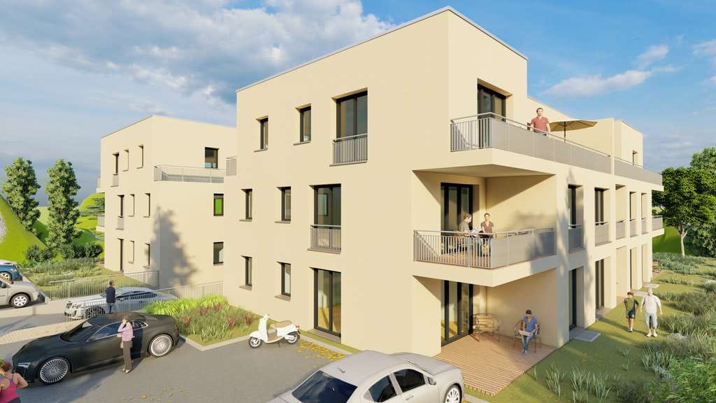 Immobilie in Widdern - Modern, hell, mit Terrasse – 4-Zimmer-Wohnung im Neubau - Bild 2