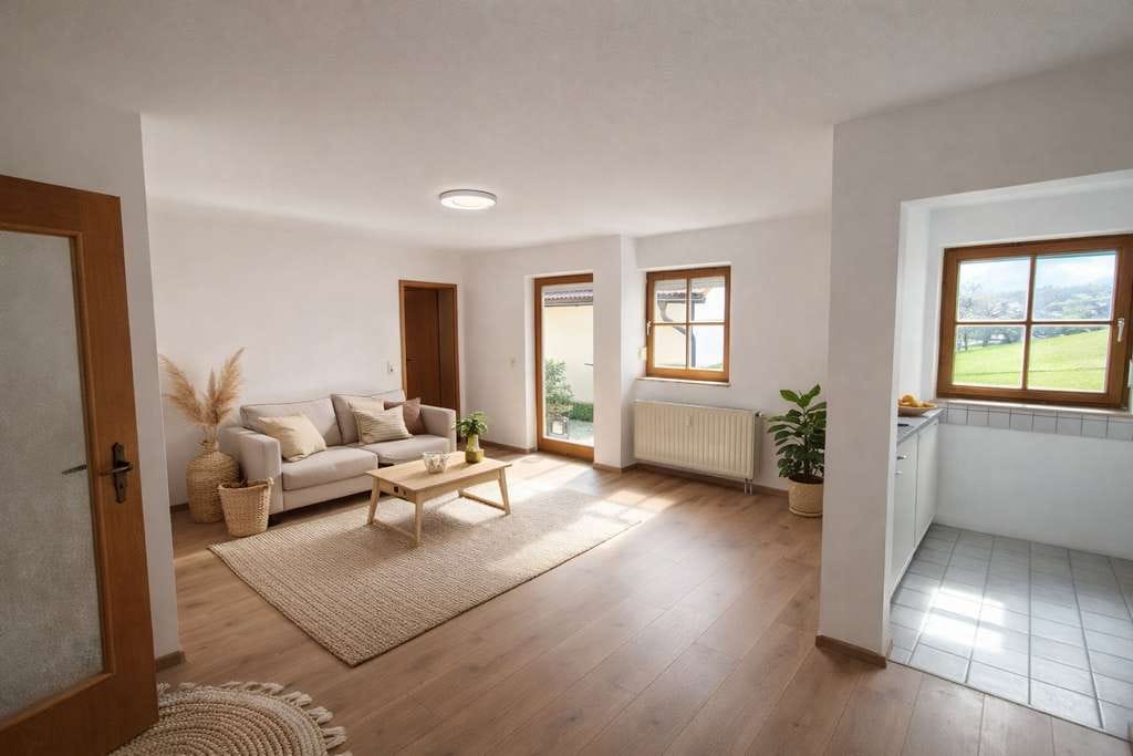 Immobilie in Innernzell - Tolle Zwei-Zimmer-Wohnung in Innernzell - Bild 2