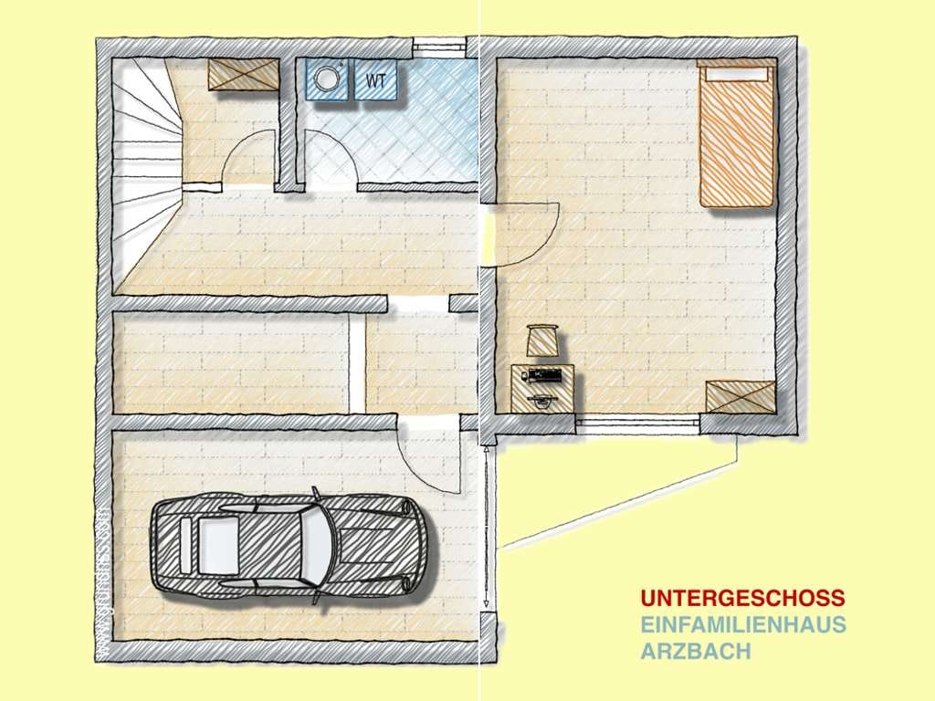 Immobilie in Arzbach - Gut gebaut, gut angebunden –
Häuschen mit Charme der 60er - Bild 4