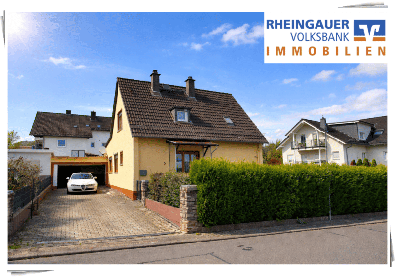 Immobilie in Kiedrich - ** Kiedrich: Freistehendes Einfamilienhaus in angenehmer Wohnlage ** - Bild 0