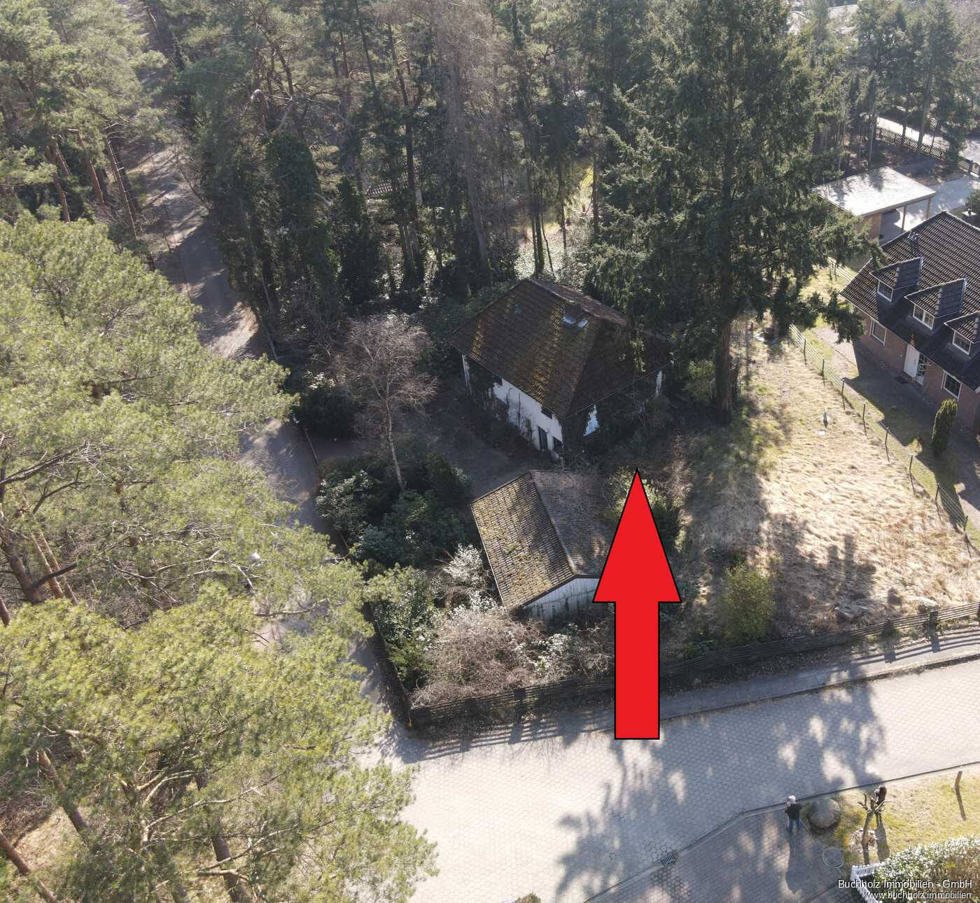 Immobilie in Bendestorf - Bendestorf, Waldrand -  Altbauhaus auf großzügigem und attraktivem Grundstück - Bild 2