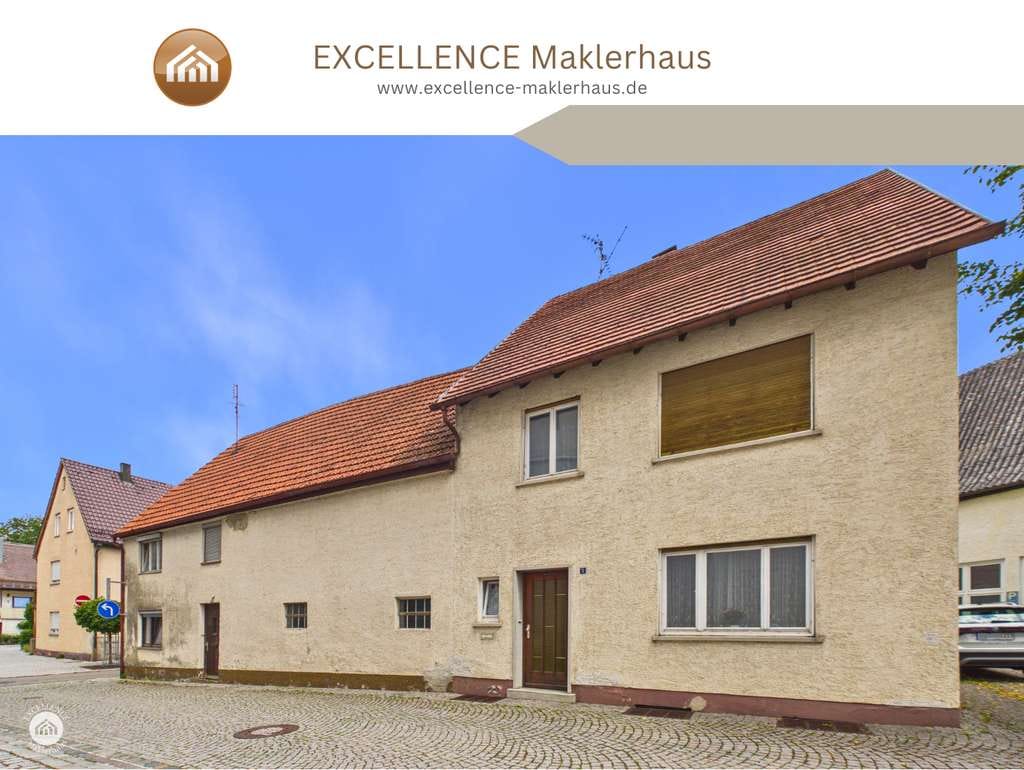 Immobilie in Leipheim - *** Bieterverfahren*** Zentrale Lage, zwei Häuser, zahlreiche Möglichkeiten - Bild 0