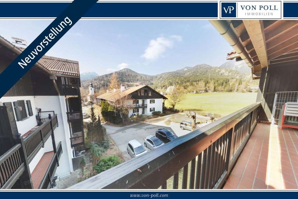 Immobilie in Kochel am See - Gemütliche 2-Zimmer-Ferienwohnung am Walchensee mit Schwimmbad & Badezugang - Bild 0