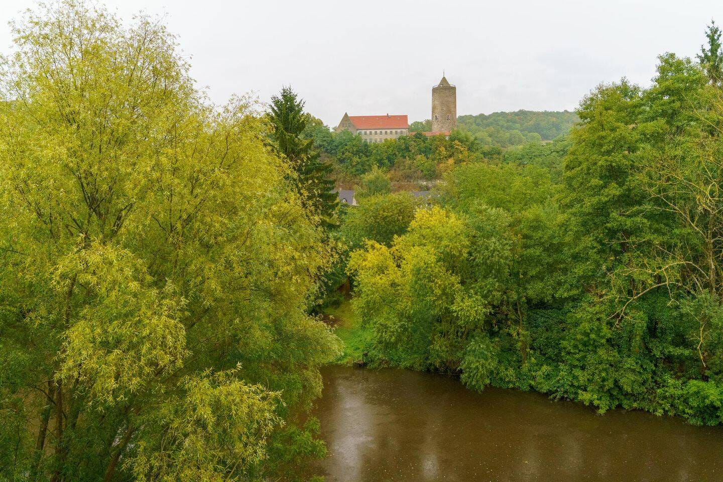 Immobilie in Dornburg-Camburg - Großzügige & Familienfreundliche 5-Raum Wohnung mit tollem Blick auf die Saale und Natur - Bild 2