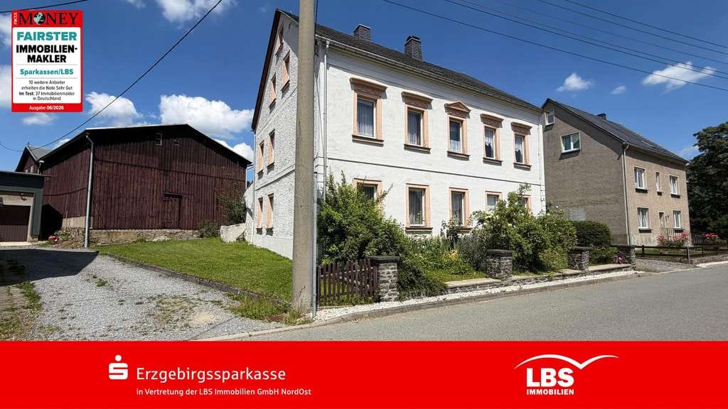 Immobilie in Börnichen - Wohnhaus mit reichlich Nebengelass - Bild 0