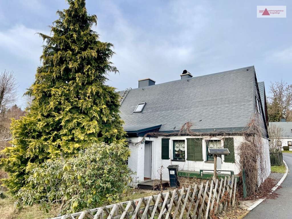 Immobilie in Deutschneudorf - Hübsches Einfamilienhaus oder Wochenendhaus in Deutschneudorf zu verkaufen! - Bild 0