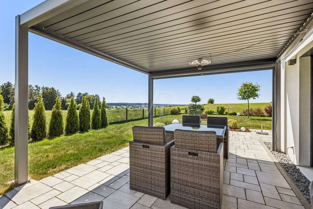 Immobilie in Horgau - Exklusives Wohnambiente mit unvergleichlichem Panoramablick - Bild 4