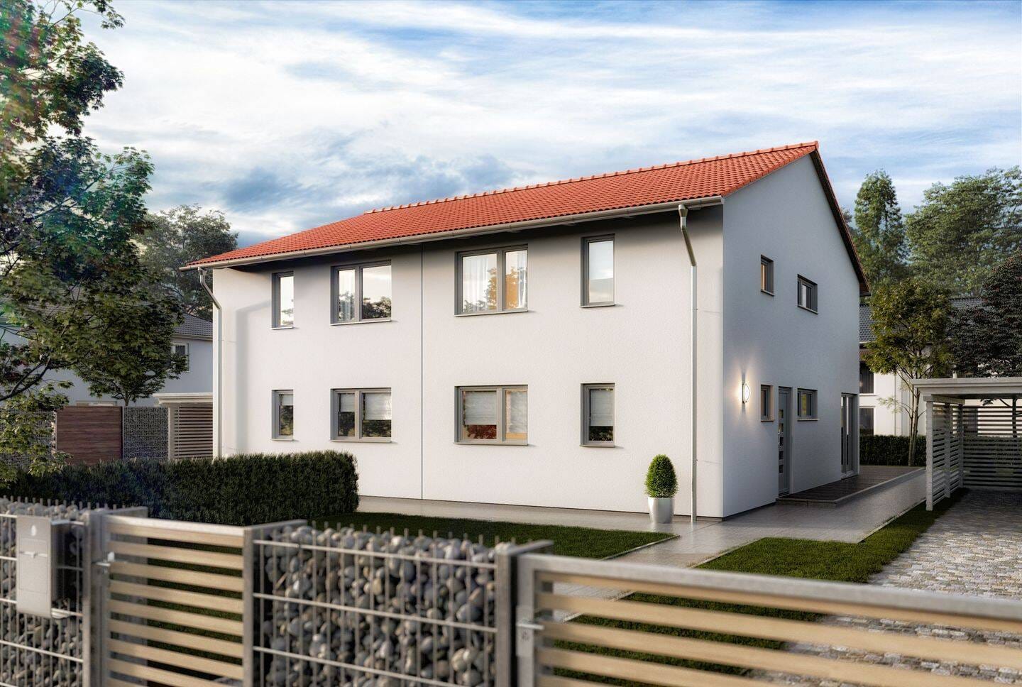 Immobilie in Rödersheim-Gronau - Ihre persönliche Doppelhaushälfte in attraktiver Wohnlage - Bild 1