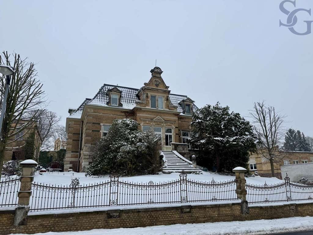 Immobilie in Leisnig - Herrschaftliche Fabrikantenvilla im Herzen der Stadt mit Parkett & Stuck - Bild 3