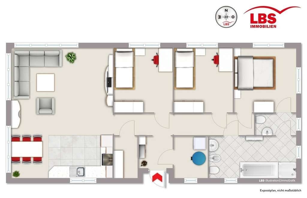 Immobilie in Oberhausen an der Nahe - Neubau eines modernen Holzhauses in Oberhausen an der Nahe - Bild 1