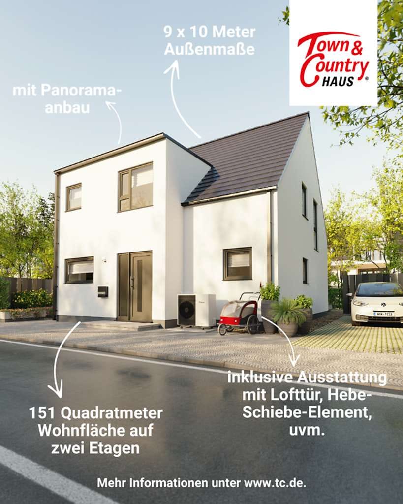 Immobilie in Münzenberg - Flair 134 – Perfekt für die ganze Familie. Hell, viel Raum und hoher Wohnkomfort. Inkl. Grundstück. - Bild 0