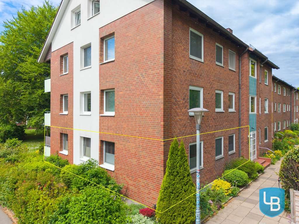 Immobilie in Plön - Das rechnet sich! Gepflegte, vermietete 4-Zimmer-Wohnung in Plön - Bild 0