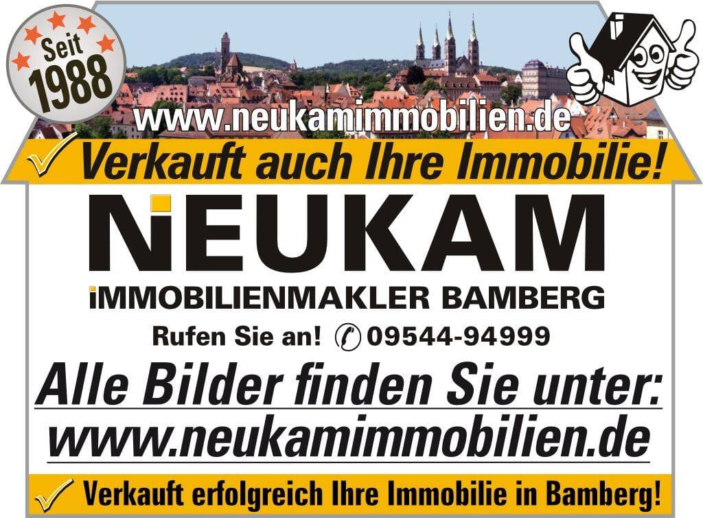 Immobilie in Bamberg - BAMBERG-GARTENSTADT: HAUS MIT 4 WOHNUNGEN(= 3 WOHN. LEER!!)+ 2 GARAGEN AUF 432m2 FÜR 515.000,-EURO - Bild 1