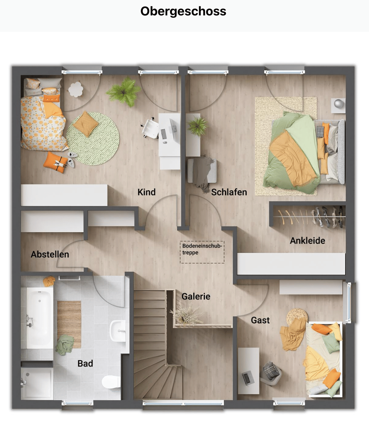 Immobilie in Bad Berneck im Fichtelgebirge - Stadtvilla von Town & Country mit 2 Vollgeschossen – ca. 150 m² NF auf 959 m² Grundstück (MU, erschlossen) - Bild 3